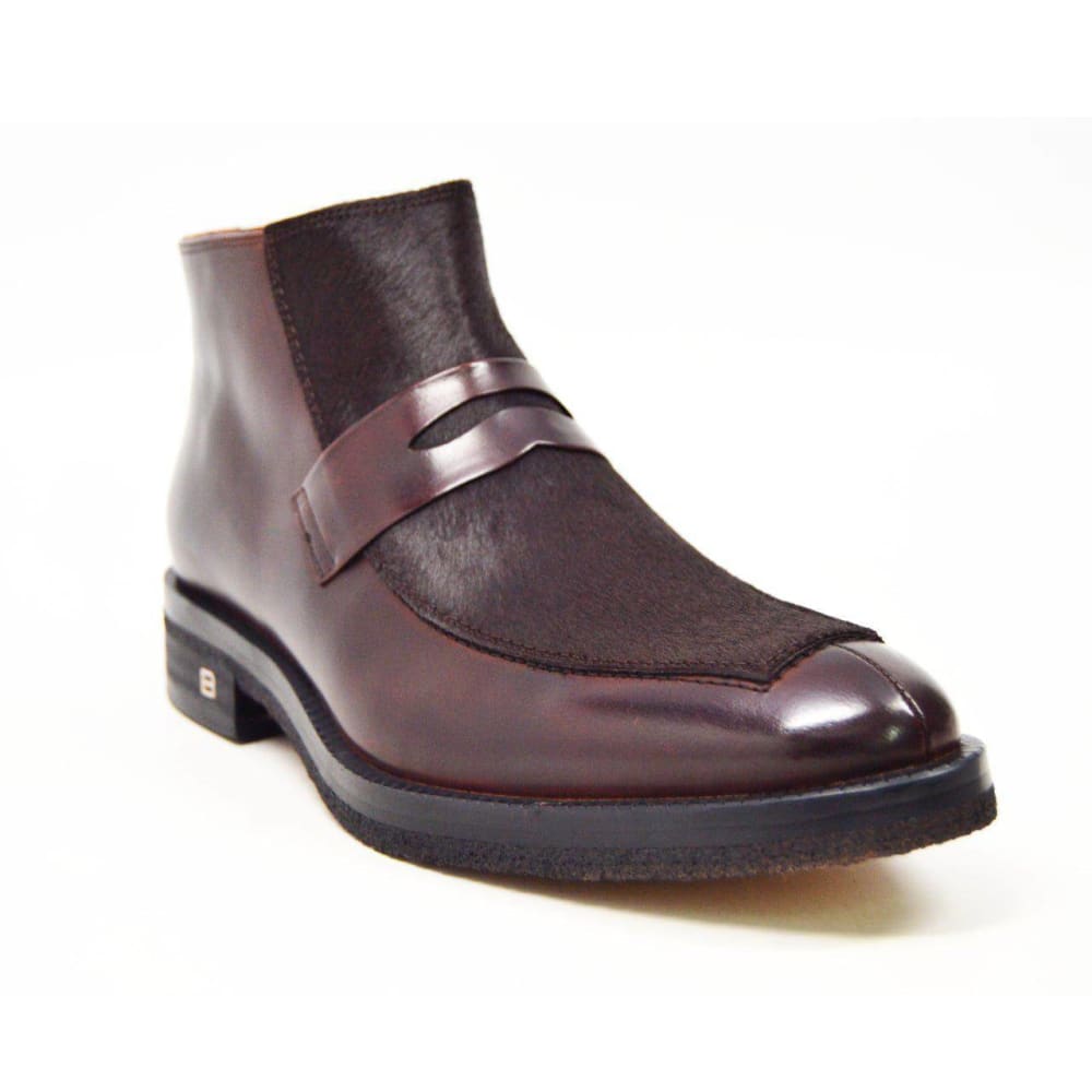 British Walkers Shick Men's Unique Leather And Pony Skin Boots Shoes by British Walkers – Don't Panic Shoes