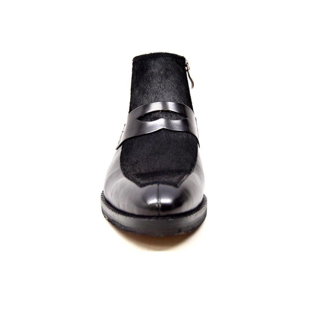 British Walkers Shick Men's Unique Leather And Pony Skin Boots Shoes by British Walkers – Don't Panic Shoes