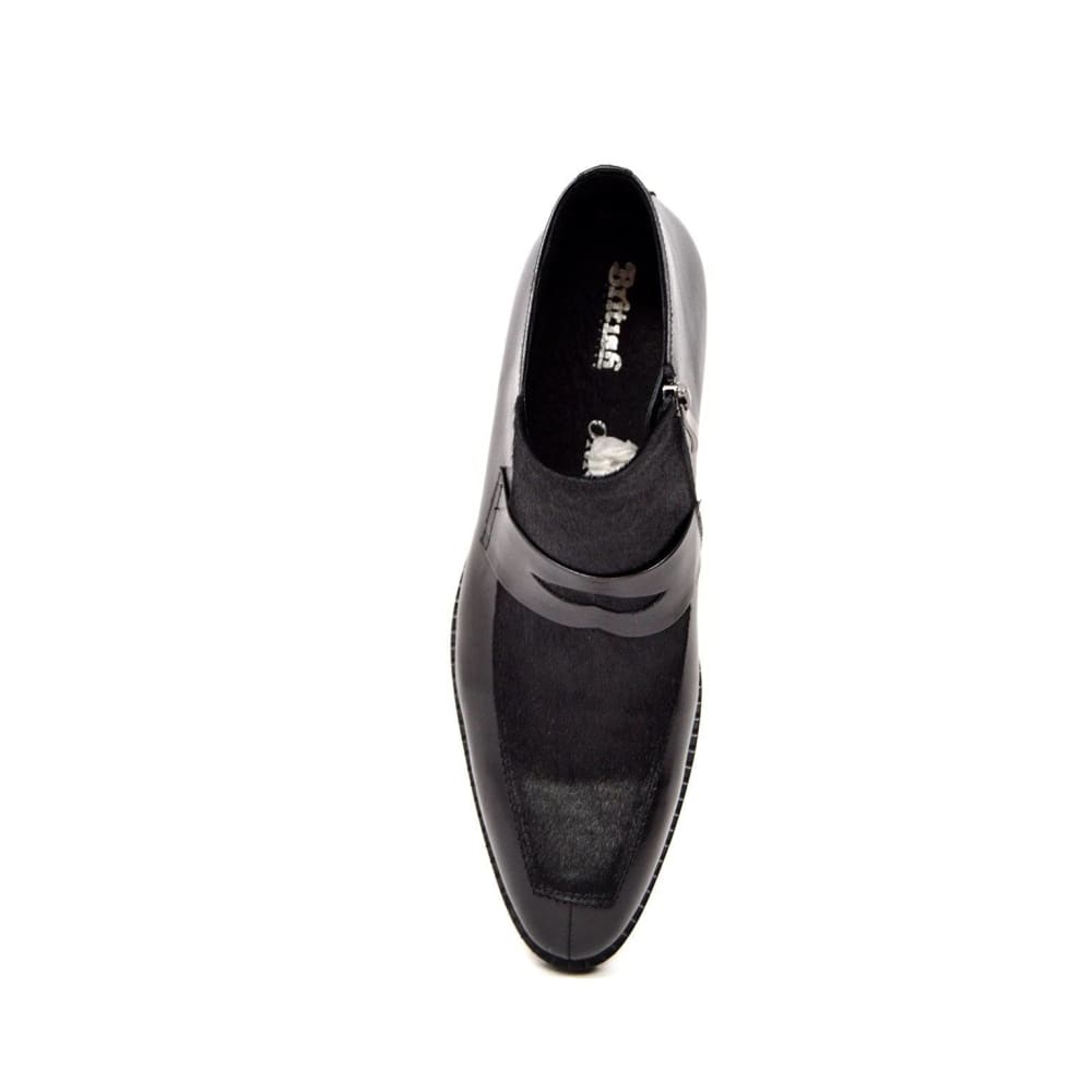 British Walkers Shick Men's Unique Leather And Pony Skin Boots Shoes by British Walkers – Don't Panic Shoes