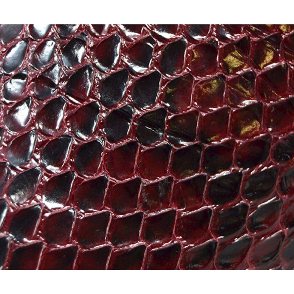 British Walkers Soho Limited Edition Men's Burgundy Snake Skin Leather Boots Shoes by British Walkers – Don't Panic Shoes