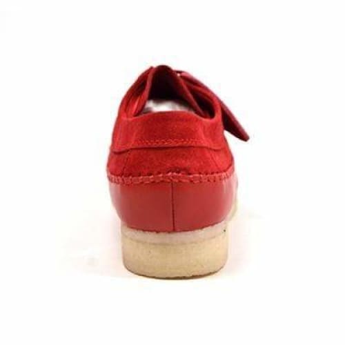 British Walkers Somerset Low Top Style Men's Red Suede Crepe Sole Shoes by British Walkers – Don't Panic Shoes
