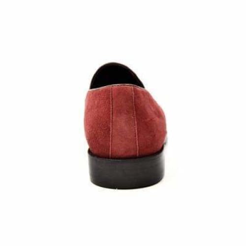 British Walkers Space Men's Burgundy Leather Loafers Shoes by British Walkers – Don't Panic Shoes