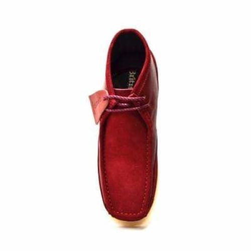 BritiSh Walkers Walker 100 – Burgundy Suede & Leather Men’s Chukka Boot | Deep Two - Texture Craft With Confident British Luxe Style Shoes by British Walkers – Don't Panic Shoes