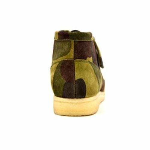 BritiSh Walkers Walker 100 – Green Camo Leather & Suede Men’s Chukka Boot | Urban Combat - Inspired Craft With British Luxe Precision Shoes by British Walkers – Don't Panic Shoes
