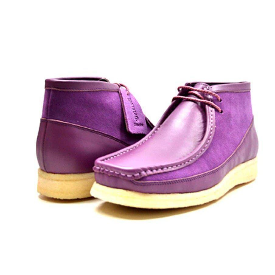 BritiSh Walkers Walker 100 – Leather & Suede Men’s Limited Edition High - Top Chukka Boot | Premium Mixed - Material Craft With Heritage Street Edge Shoes by British Walkers – Don't Panic Shoes