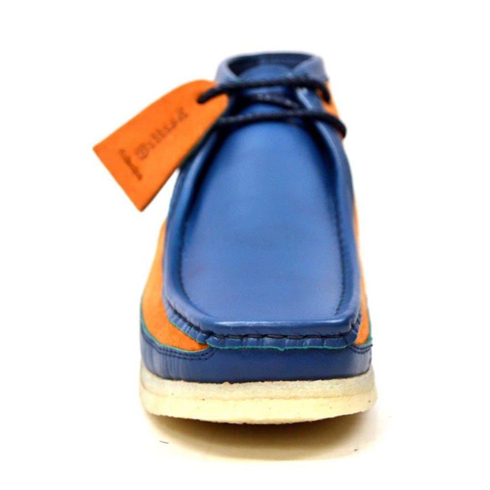 BritiSh Walkers Walker 100 – Leather & Suede Men’s Limited Edition High - Top Chukka Boot | Premium Mixed - Material Craft With Heritage Street Edge Shoes by British Walkers – Don't Panic Shoes