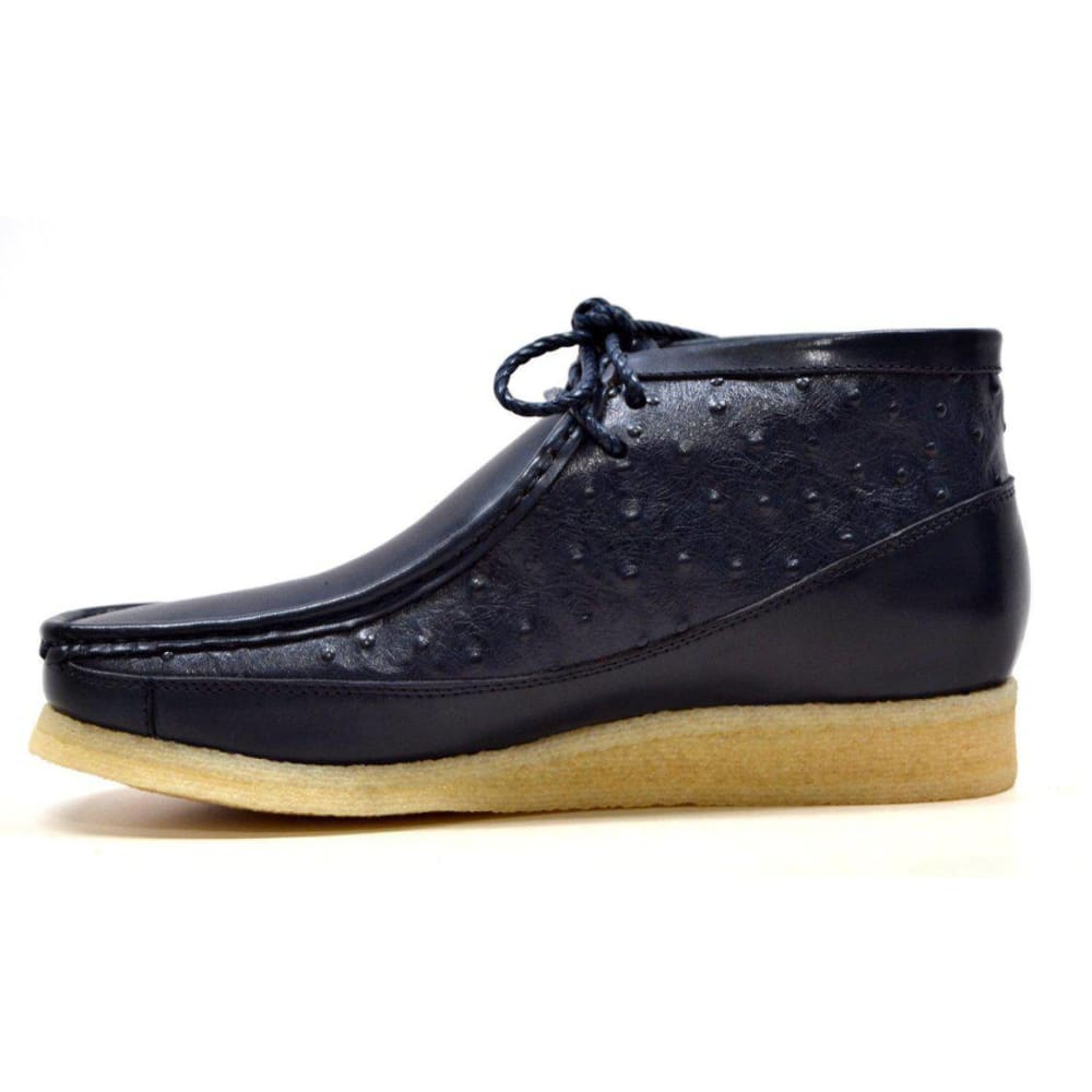 British Walkers Walker 100 Limited Edition Men's Ostrich Leather Chukka Boots Shoes by British Walkers – Don't Panic Shoes