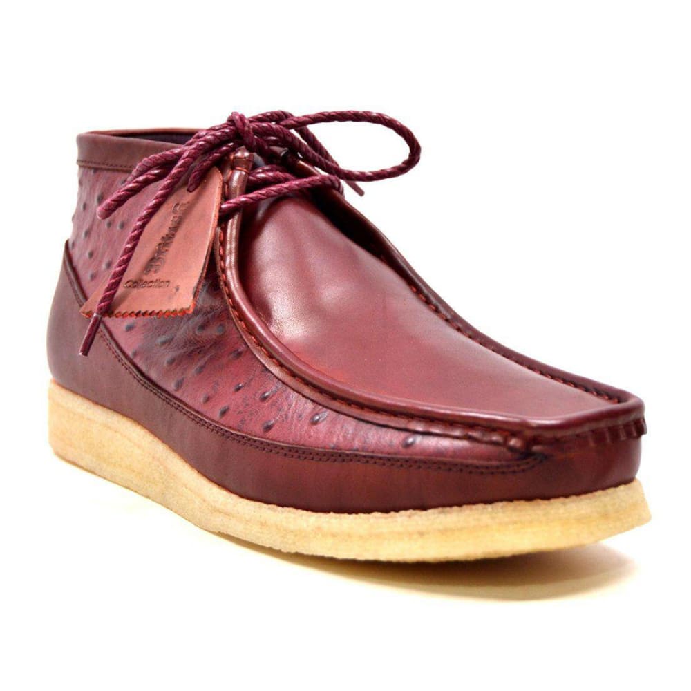 British Walkers Walker 100 Limited Edition Men's Ostrich Leather Chukka Boots Shoes by British Walkers – Don't Panic Shoes