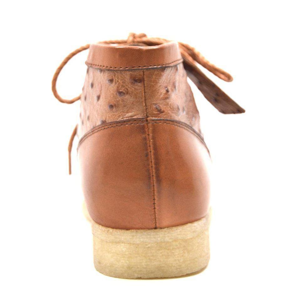 British Walkers Walker 100 Limited Edition Men's Ostrich Leather Chukka Boots Shoes by British Walkers – Don't Panic Shoes