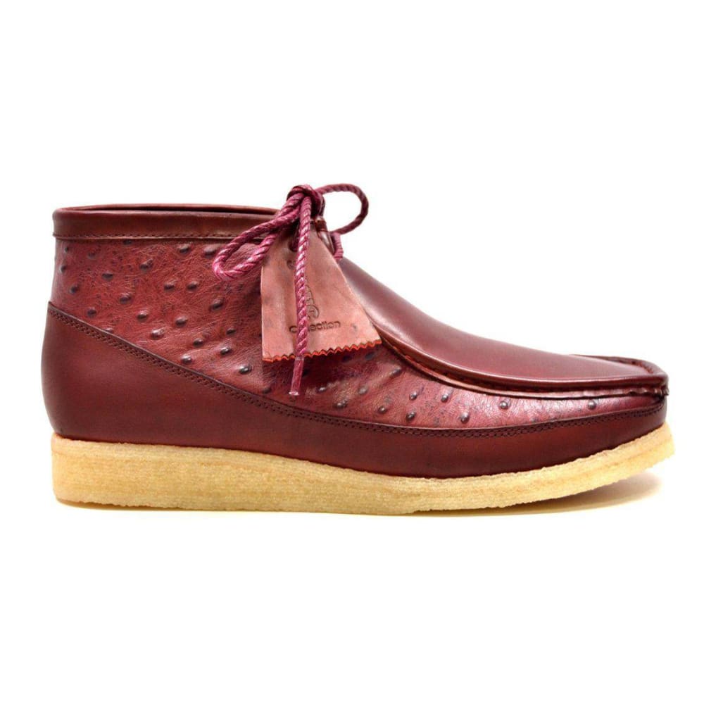 British Walkers Walker 100 Limited Edition Men's Ostrich Leather Chukka Boots Shoes by British Walkers – Don't Panic Shoes