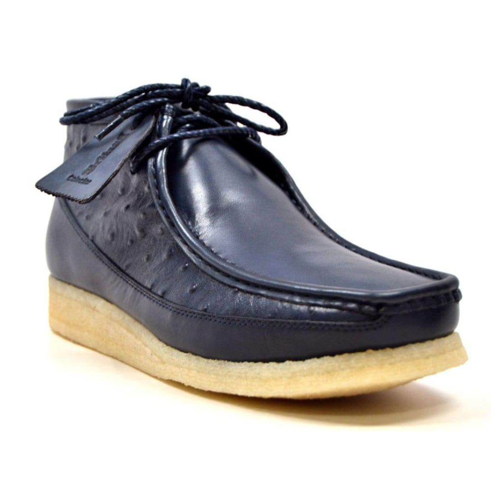 British Walkers Walker 100 Limited Edition Men's Ostrich Leather Chukka Boots Shoes by British Walkers – Don't Panic Shoes