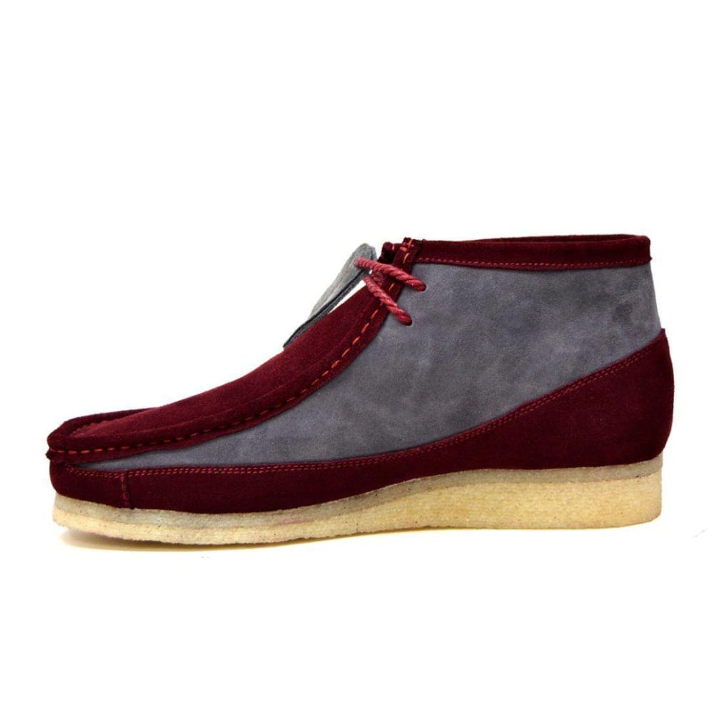 BritiSh Walkers Walker 100 – Limited Edition Suede Two Tone Men’s High - Top Chukka Boot | Handcrafted Soft - Touch Craft With Modern Heritage Style Shoes by British Walkers – Don't Panic Shoes