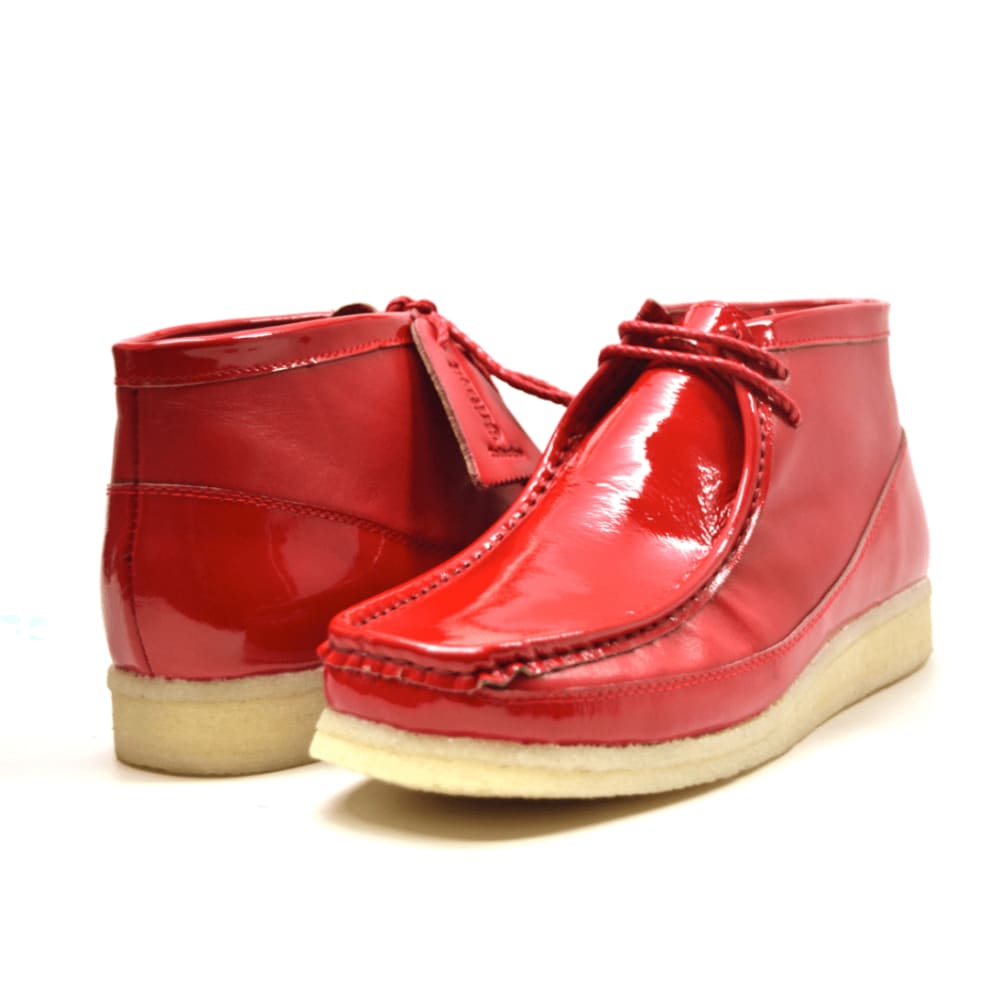 British Walkers Walker 100 Men's Patent Leather High Tops Chukka Boots Shoes by British Walkers – Don't Panic Shoes