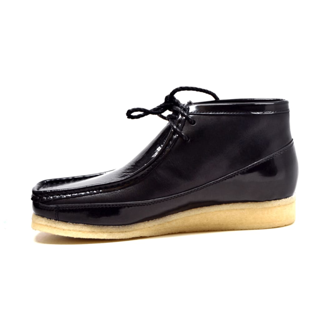 British Walkers Walker 100 Men's Patent Leather High Tops Chukka Boots Shoes by British Walkers – Don't Panic Shoes