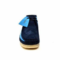 Thumbnail for British Walkers Walker 100 Wallabee Boots Men’s Navy And Sky