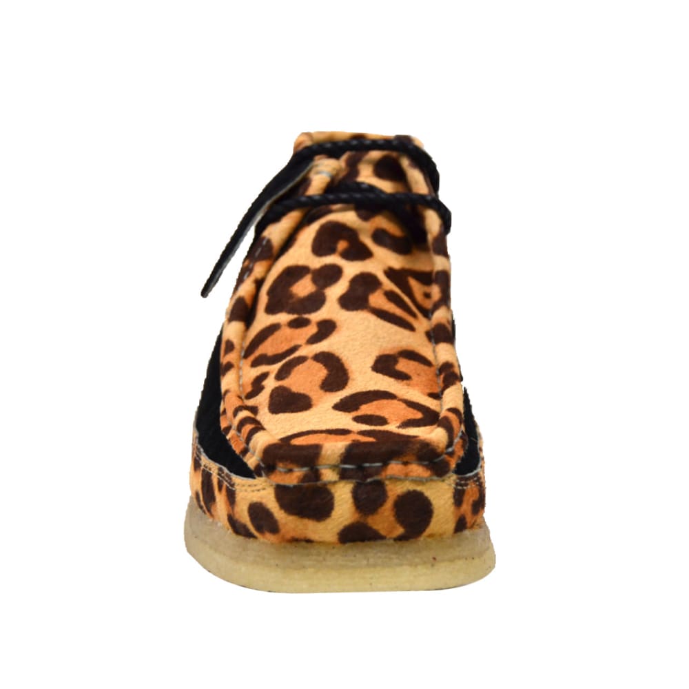 BritiSh Walkers Walker 200 Men’s Black Leopard Suede Chukka Boots – Handcrafted Statement Luxury With Fearless Urban Style Shoes by British Walkers – Don't Panic Shoes