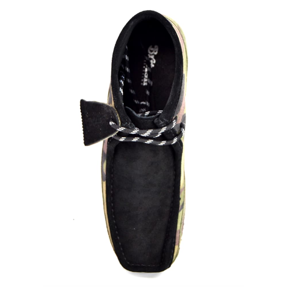 British Walkers Walker 200 Men's Camouflage Leather And Suede Chukka Boots Shoes by British Walkers – Don't Panic Shoes