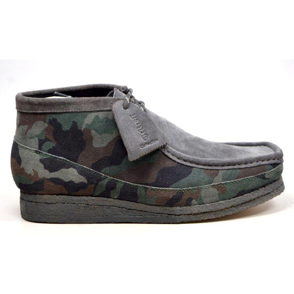British Walkers Walker 200's Men's Camo Leather And Suede Chukka Boots Shoes by British Walkers – Don't Panic Shoes