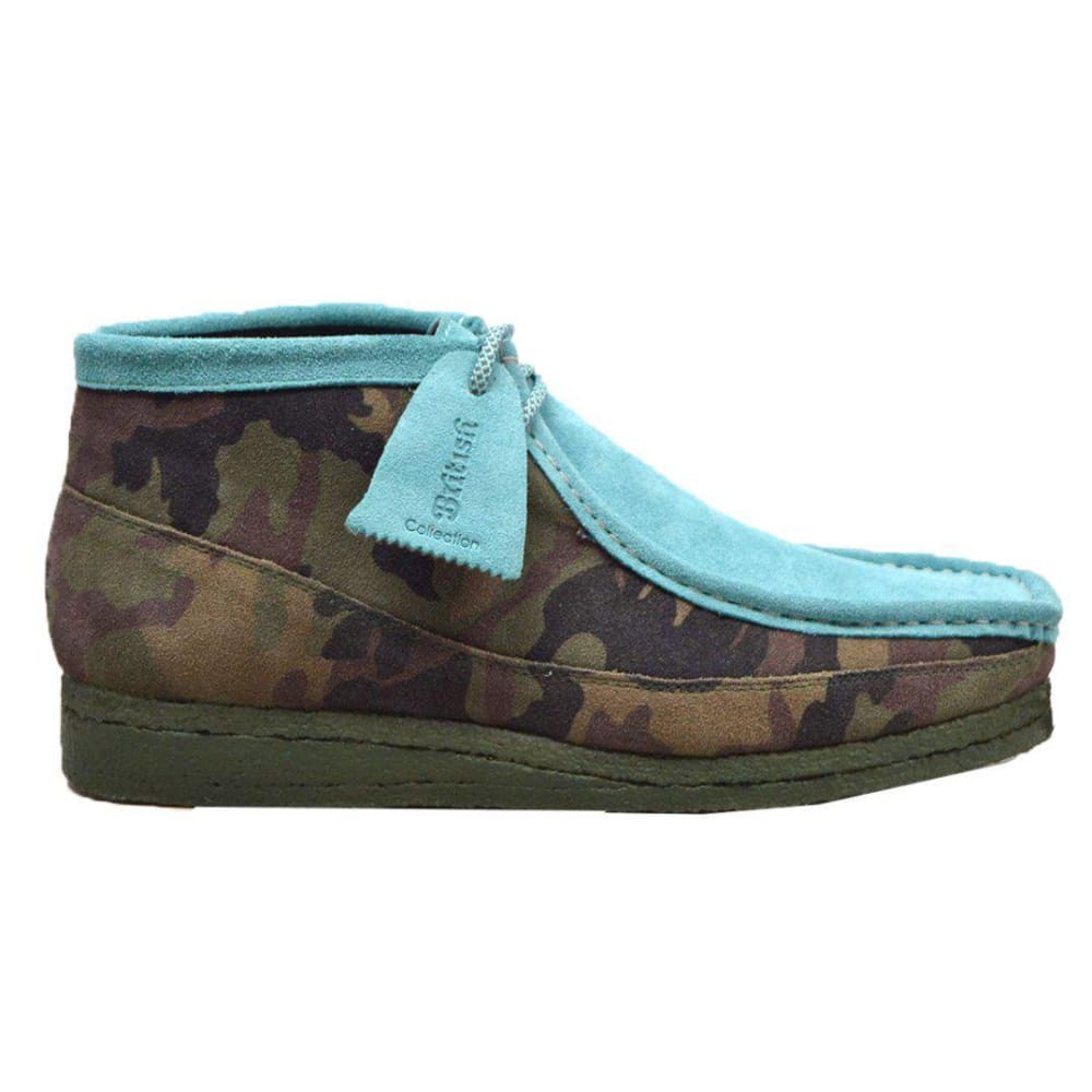 British Walkers Walker 200's Men's Camo Leather And Suede Chukka Boots Shoes by British Walkers – Don't Panic Shoes