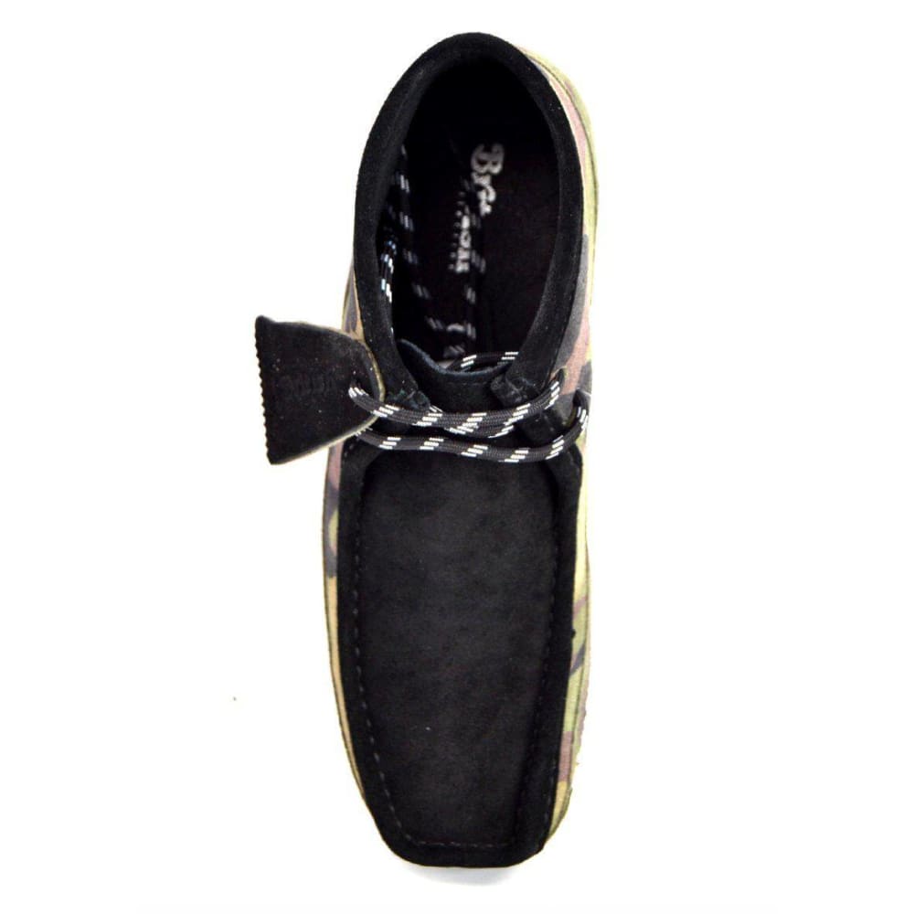 British Walkers Walker 200's Men's Camo Leather And Suede Chukka Boots Shoes by British Walkers – Don't Panic Shoes