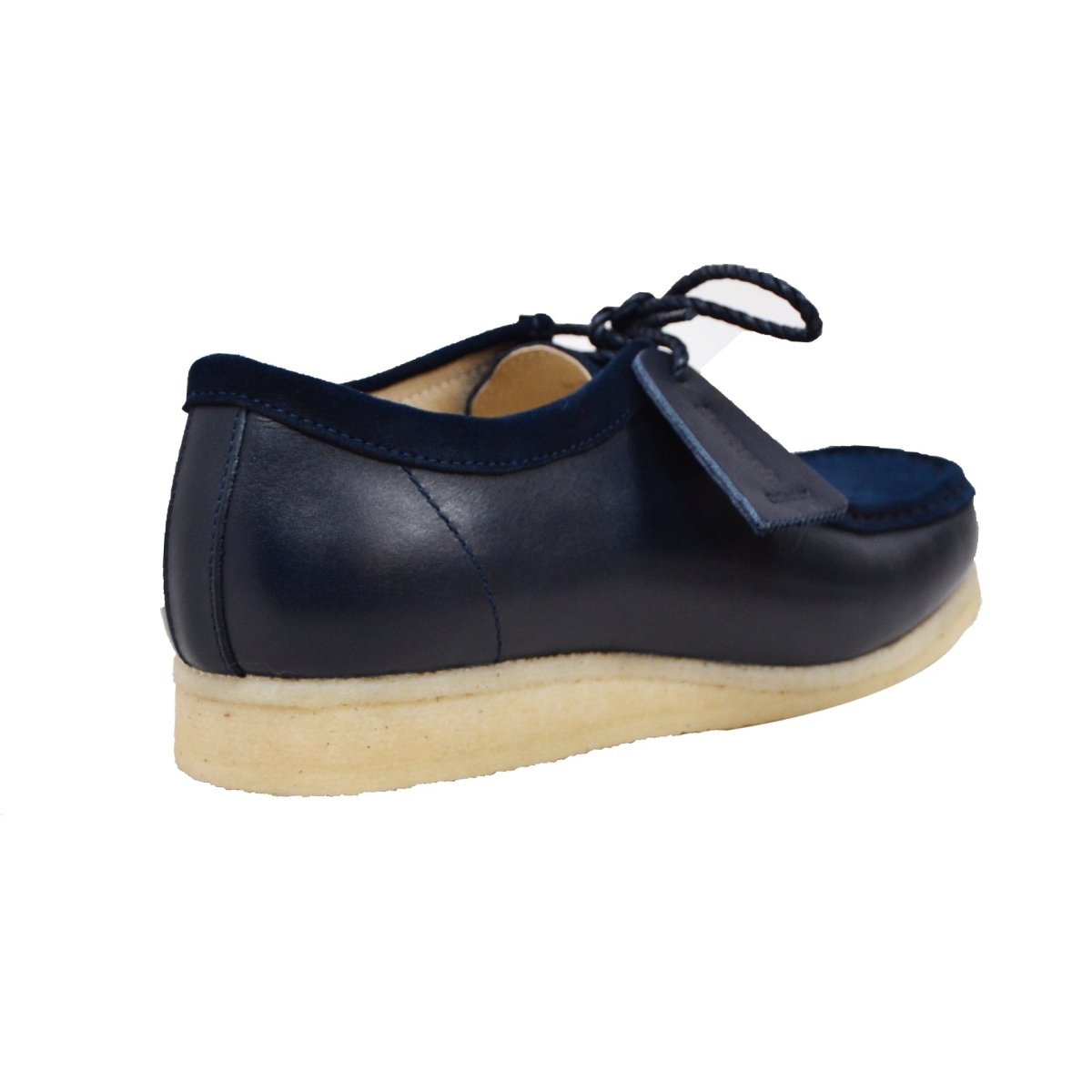 BritiSh Walkers Walker – Men’s Low - Top Crepe Sole Shoe | Classic Heritage Craft With Clean Modern Style Three Quarters by British Walkers – Don't Panic Shoes