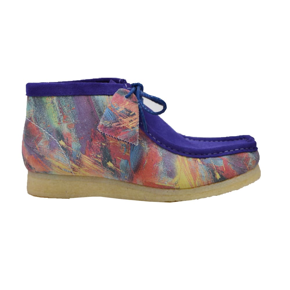 BritiSh Walkers Walker Paint Men’s Leather & Suede High - Top Sneakers – Handcrafted Designer Statement With Artistic Flair Shoes by British Walkers – Don't Panic Shoes