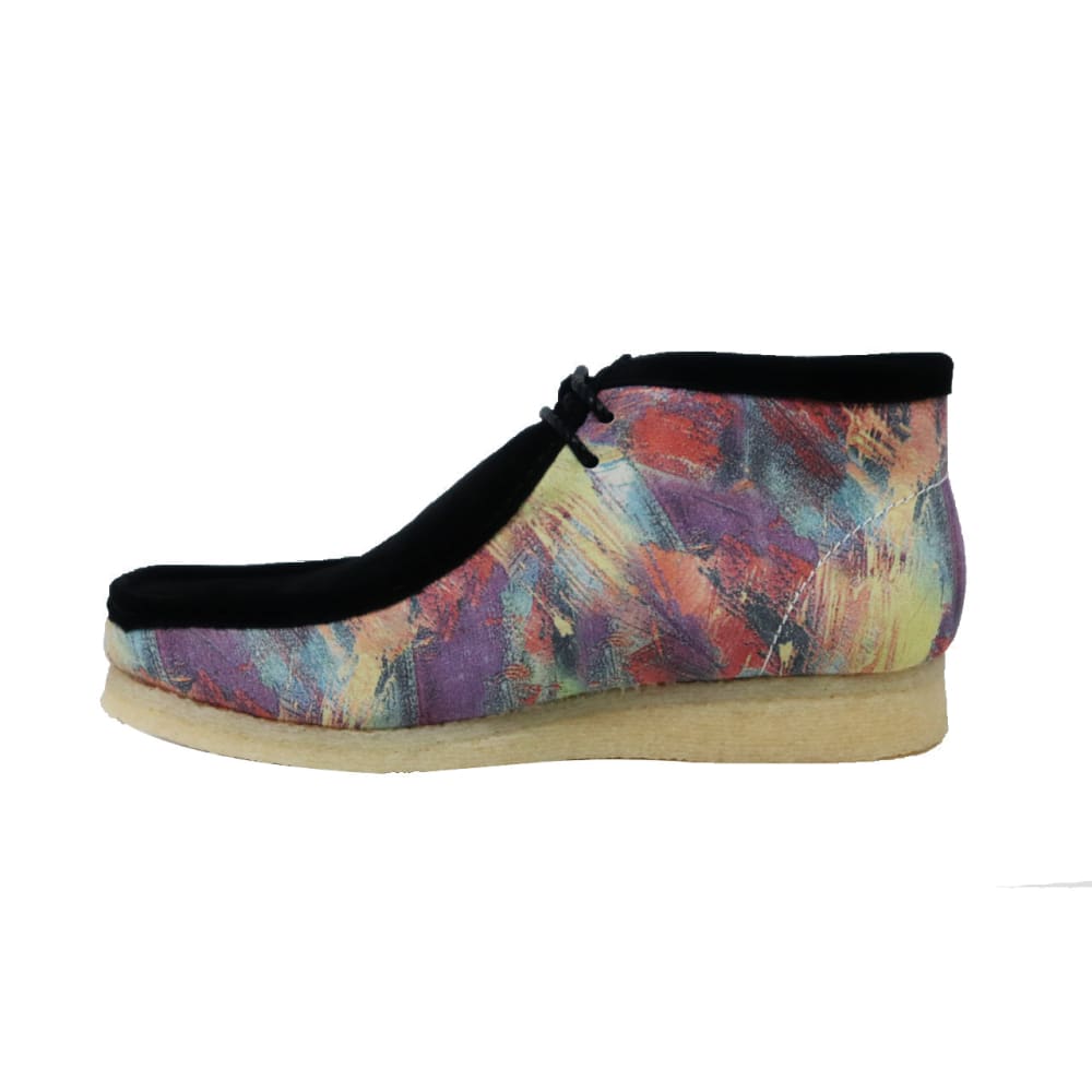 BritiSh Walkers Walker Paint Men’s Leather & Suede High - Top Sneakers – Handcrafted Designer Statement With Artistic Flair Shoes by British Walkers – Don't Panic Shoes