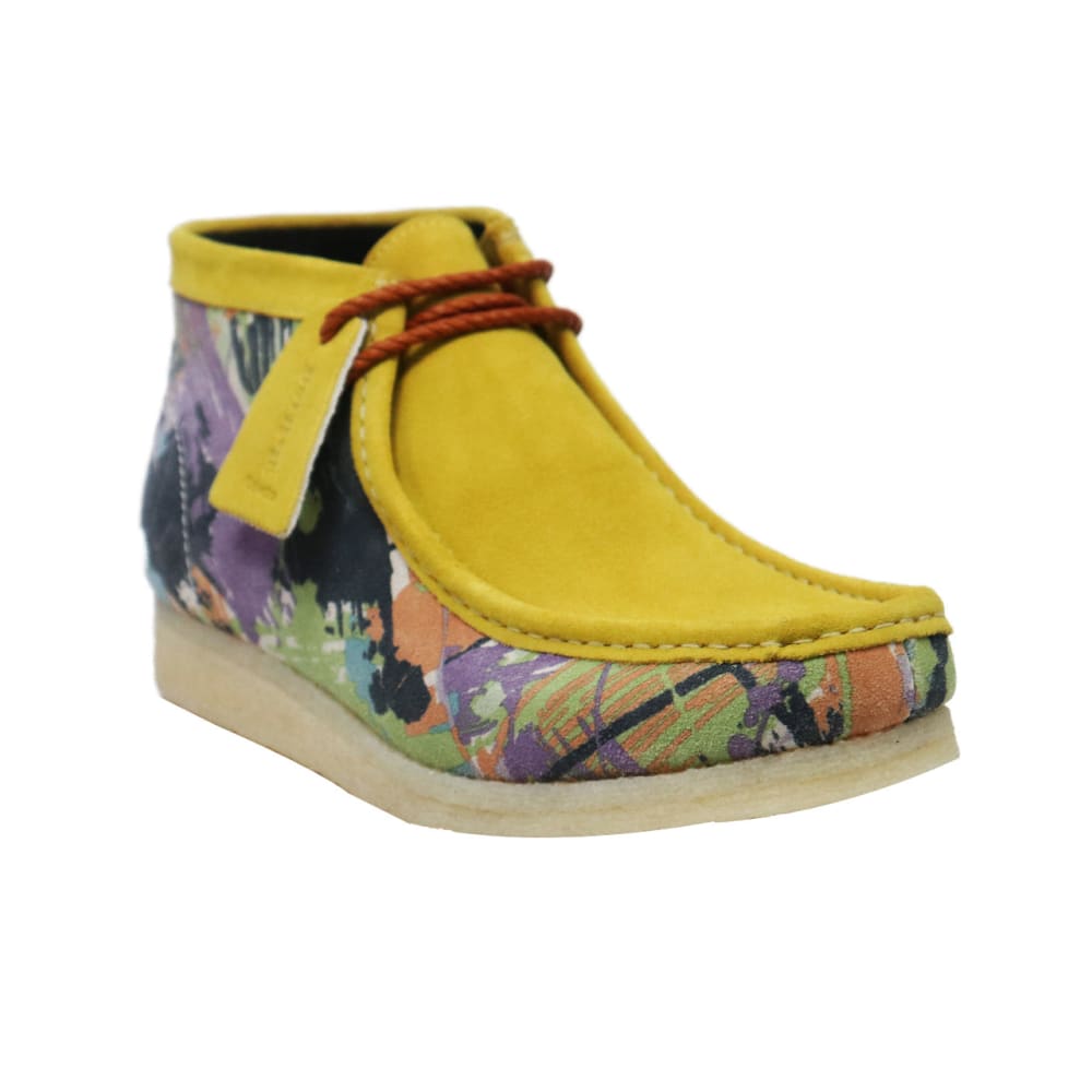 BritiSh Walkers Walker Paint Men’s Leather & Suede High - Top Sneakers – Handcrafted Designer Statement With Artistic Flair Shoes by British Walkers – Don't Panic Shoes