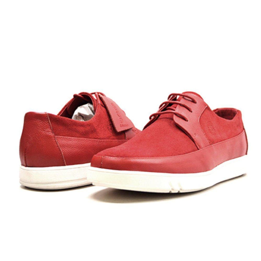 British Walkers Westminster Bally Style Men's Leather And Suede White Sole Low Top Sneakers Shoes by British Walkers – Don't Panic Shoes