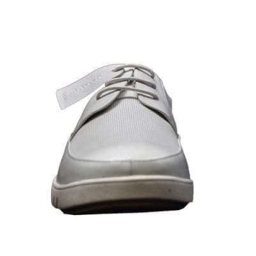 British Walkers Westminster Bally Style Men's White Leather And Suede Low Top Sneakers Shoes by British Walkers – Don't Panic Shoes