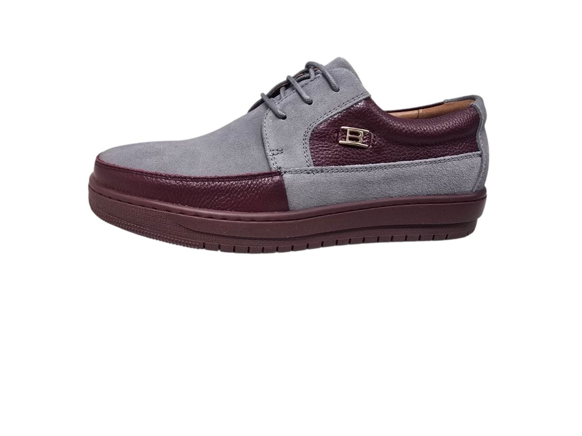 BritiSh Walkers Westminster— Men’s Luxury 80s Retro Bally - Inspired Low Top Sneakers | Handcrafted Vintage Masterpiece Lace Up by British Walker – Don't Panic Shoes