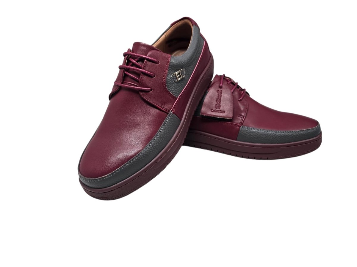 BritiSh Walkers Westminster— Men’s Luxury 80s Retro Bally - Inspired Low Top Sneakers | Handcrafted Vintage Masterpiece Lace Up by British Walker – Don't Panic Shoes