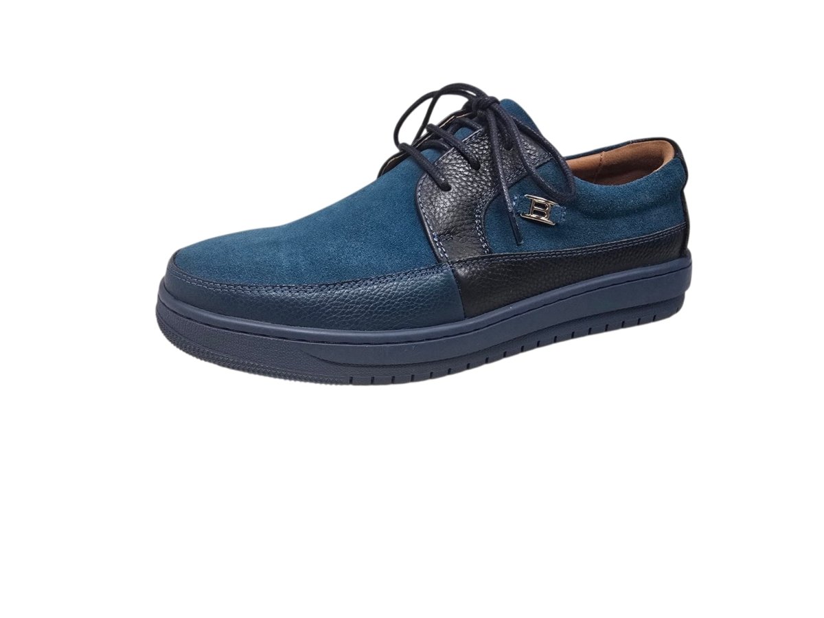 BritiSh Walkers Westminster— Men’s Luxury 80s Retro Bally - Inspired Low Top Sneakers | Handcrafted Vintage Masterpiece Lace Up by British Walker – Don't Panic Shoes