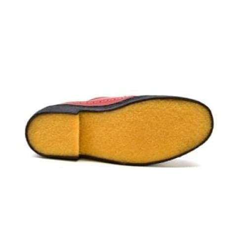 British Walkers Wingtip Low Cut Brick Red Leather Shoes by British Walkers – Don't Panic Shoes