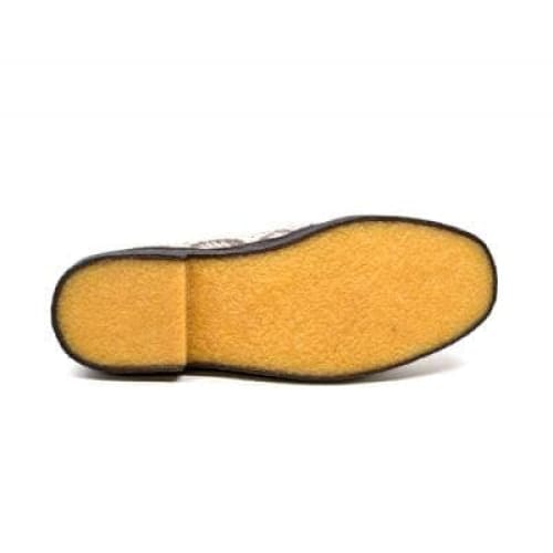 British Walkers Wingtip Low Cut Men's Brown Snake Leather Shoes by British Walkers – Don't Panic Shoes