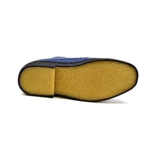 British Walkers Wingtip Low Cut Men's Cobalt Blue Leather Oxfords Shoes by British Walkers – Don't Panic Shoes