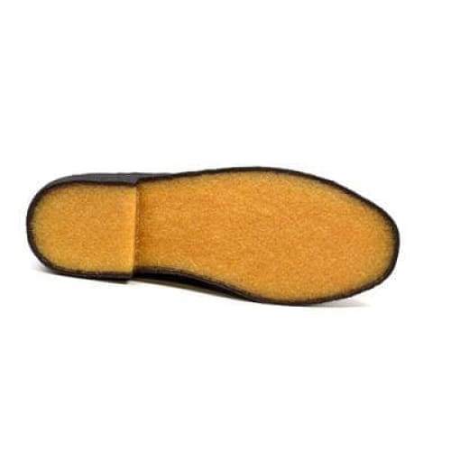 British Walkers Wingtip Men's Black Animal Leather Shoes by British Walkers – Don't Panic Shoes