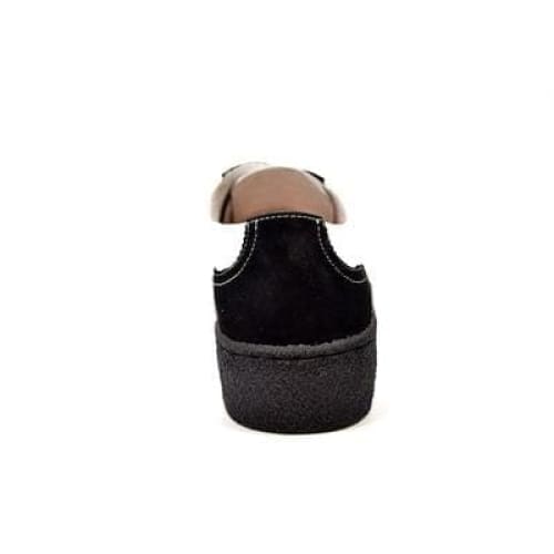 British Walkers Wingtip Men's Black Suede And White Leather Shoes by British Walkers – Don't Panic Shoes