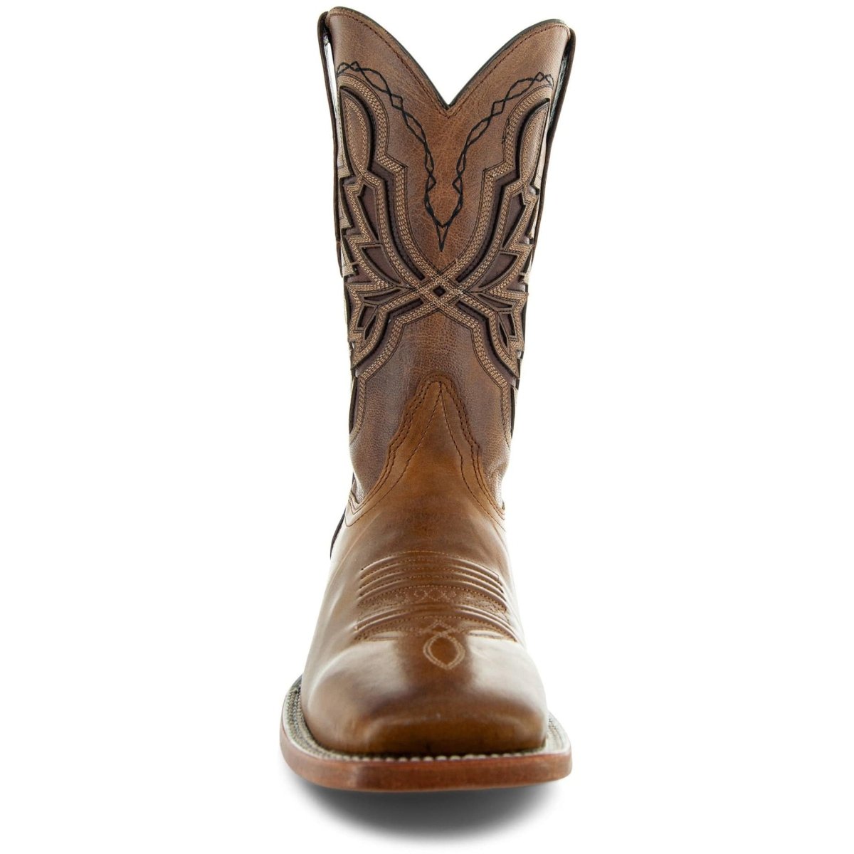 Broad Square Toe Cowboy Boots | Men's Broad Toe Boots (H50028) Cowboy Boots by Soto Boots – Don't Panic Shoes