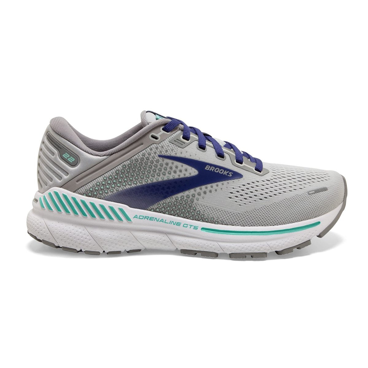 BrookS Adrenaline Gts 22 Women’s Alloy Blue Green Running Shoe Performance 1203531b045 Footwear by Brooks – Don't Panic Shoes