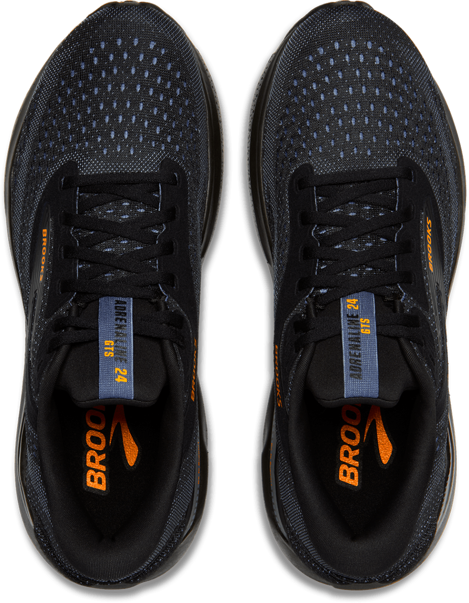 BrookS Adrenaline Gts 24 Men’s Black Country Blue Orange Stability Running Shoe 1104371d076 Footwear by Brooks – Don't Panic Shoes