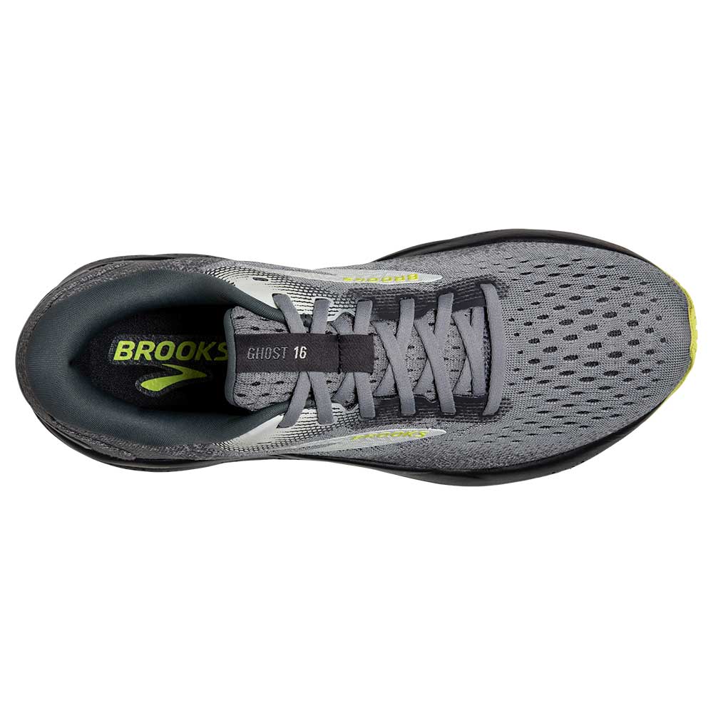 BrookS Ghost 16 Men’s Primer Grey Lime Neutral Road Running Shoe Cushioning 1104181d040 Footwear by Brooks – Don't Panic Shoes