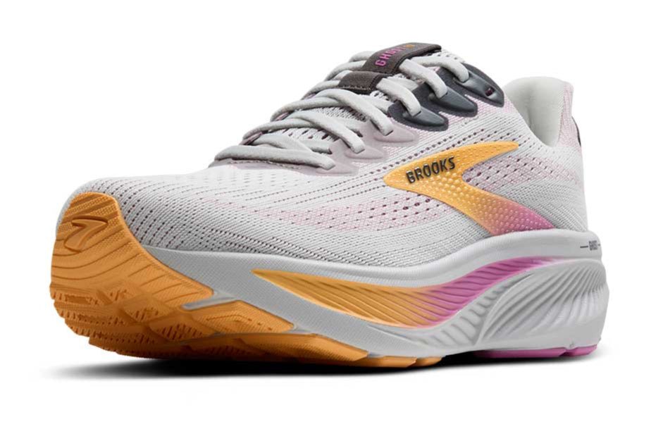 BrookS Ghost 17 Neutral Cushioned Running Shoe Women’s Oyster Apricot Pink 1204311b070 Footwear by Brooks – Don't Panic Shoes