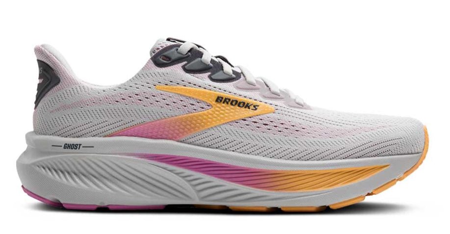 BrookS Ghost 17 Neutral Cushioned Running Shoe Women’s Oyster Apricot Pink 1204311b070 Footwear by Brooks – Don't Panic Shoes