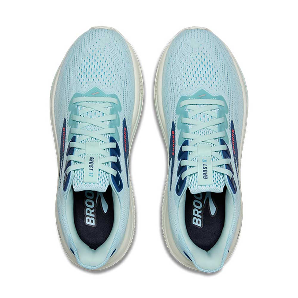 BrookS Ghost 17 Women’s Running Shoes Clearwater Navy Peony Neutral Cushioning 1204311b427 Footwear by Brooks – Don't Panic Shoes