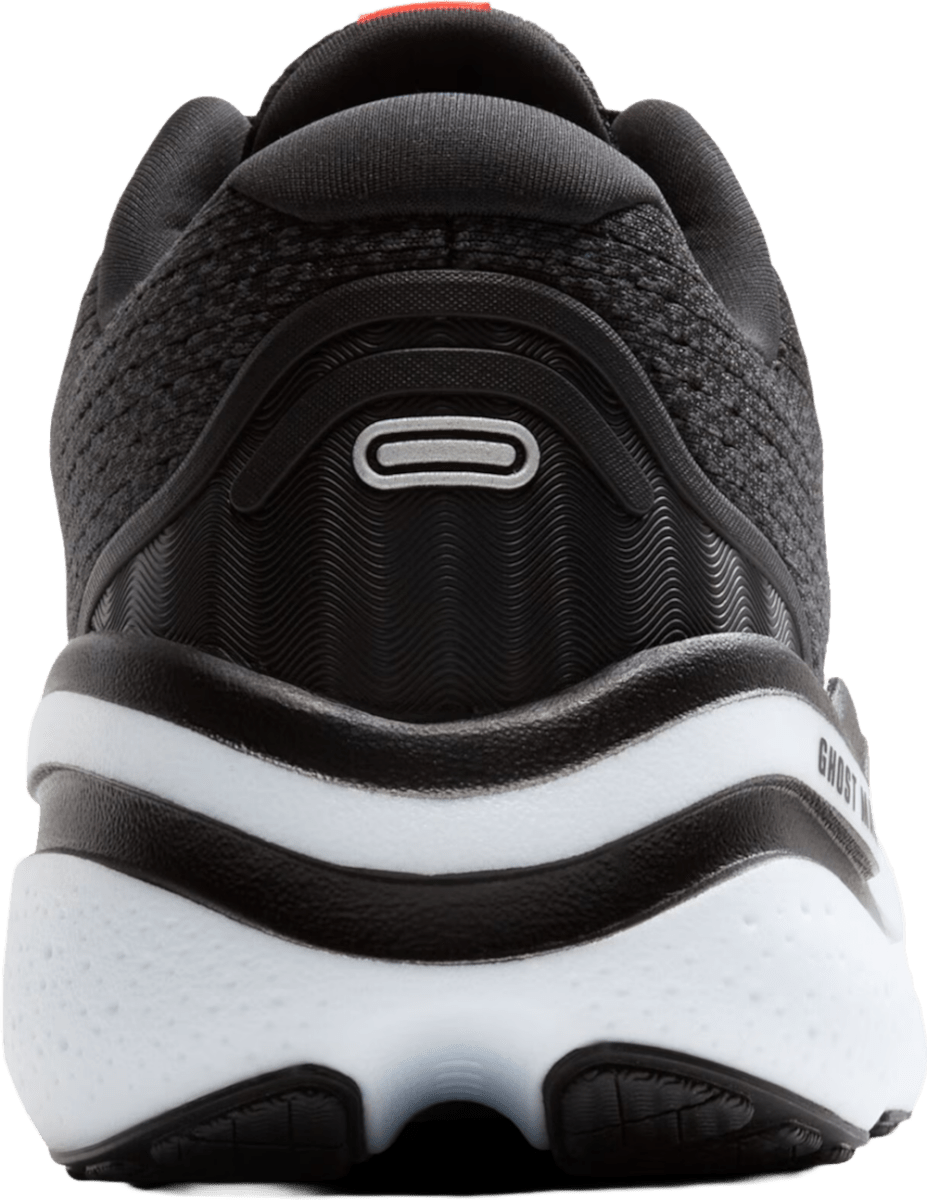 Brooks Ghost Max 2 Men's Performance Running Shoes Black White Fiery Red 1104311d027 Footwear by Brooks – Don't Panic Shoes