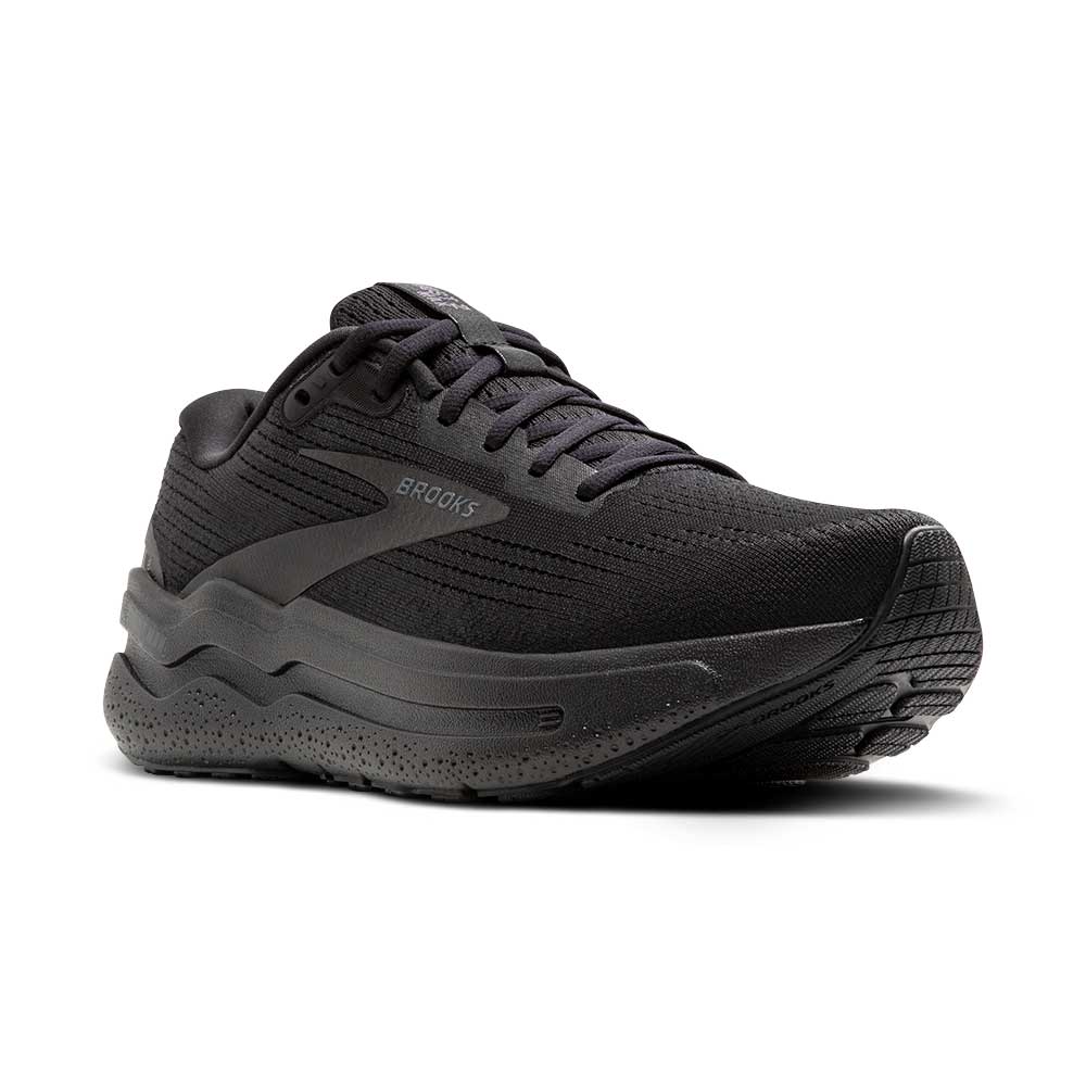Brooks Ghost Max 2 Running Shoes Men Neutral Cushioning Performance Black Black Ebony 1104311d020 Footwear by Brooks – Don't Panic Shoes