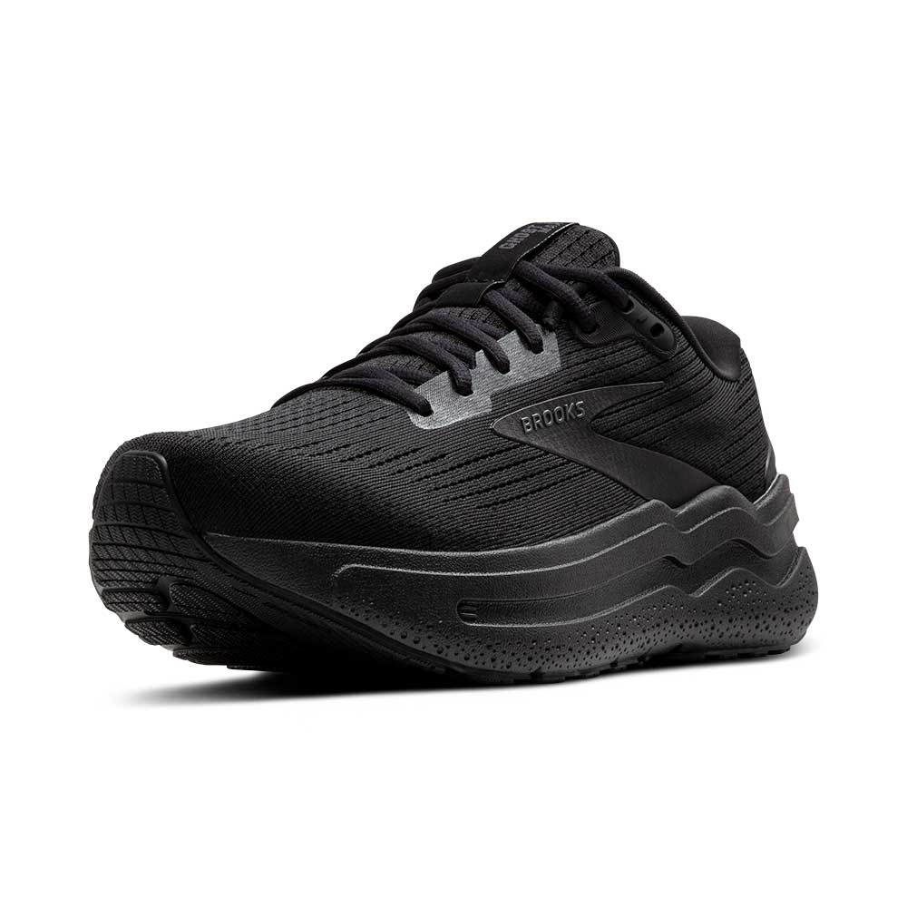 Brooks Ghost Max 2 Running Shoes Men Neutral Cushioning Performance Black Black Ebony 1104311d020 Footwear by Brooks – Don't Panic Shoes