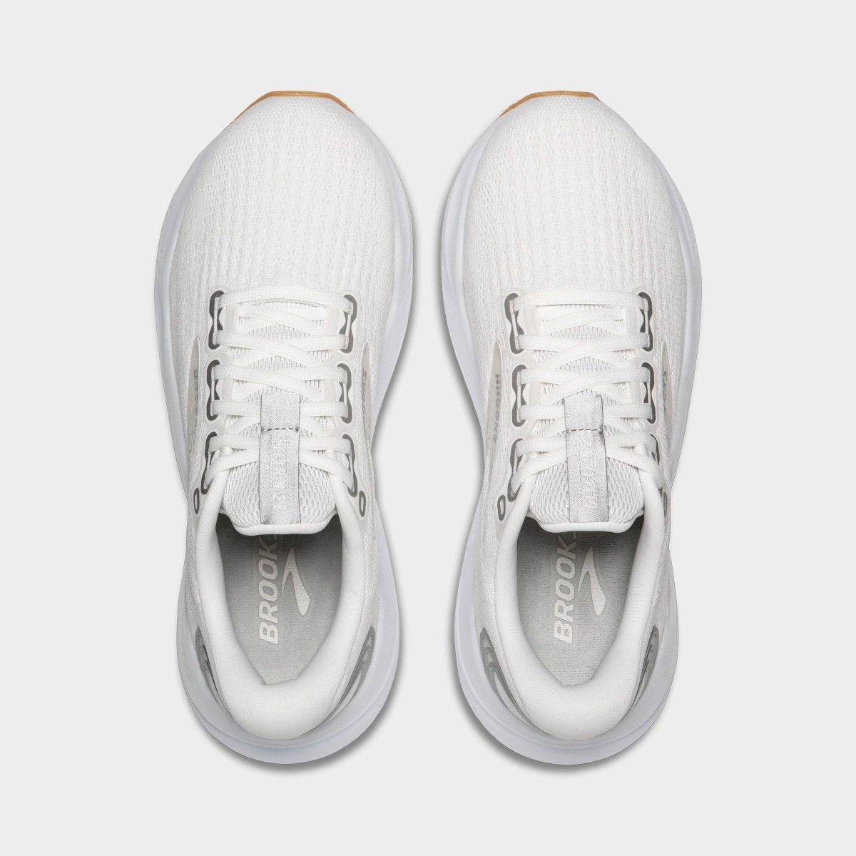 BrookS Glycerin 21 Cushioned Neutral Running Shoe Women’s White Silver Biscuit 1204081b114 Footwear by Brooks – Don't Panic Shoes