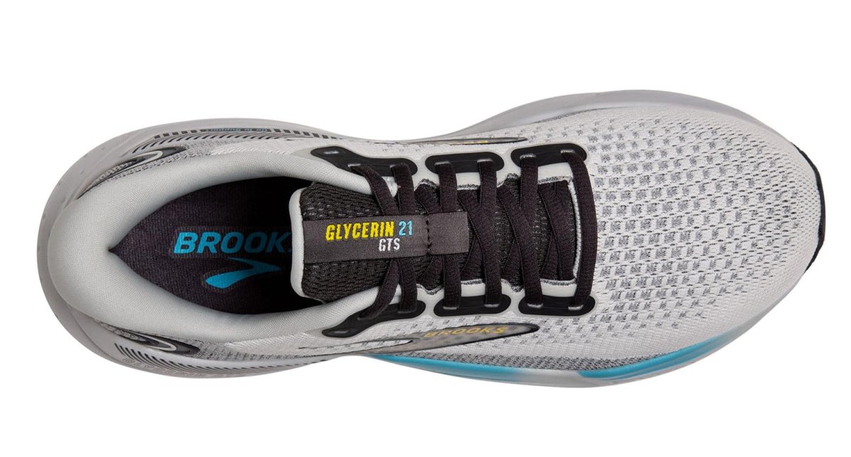 BrookS Glycerin 21 Men’s Coconut Forged Iron Yellow Neutral Cushioning Running Shoe 1104191d184 Footwear by Brooks – Don't Panic Shoes